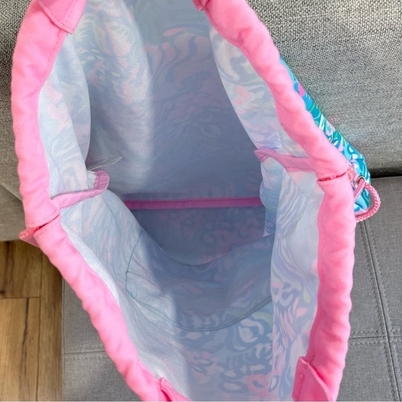 Colorful Women's Drawstring Backpack - Picture 4 of 5